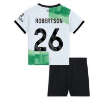 Dětský fotbalový dres Liverpool Andrew Robertson #26 2023-24 Venkovní Krátký Rukáv (+ trenýrky)